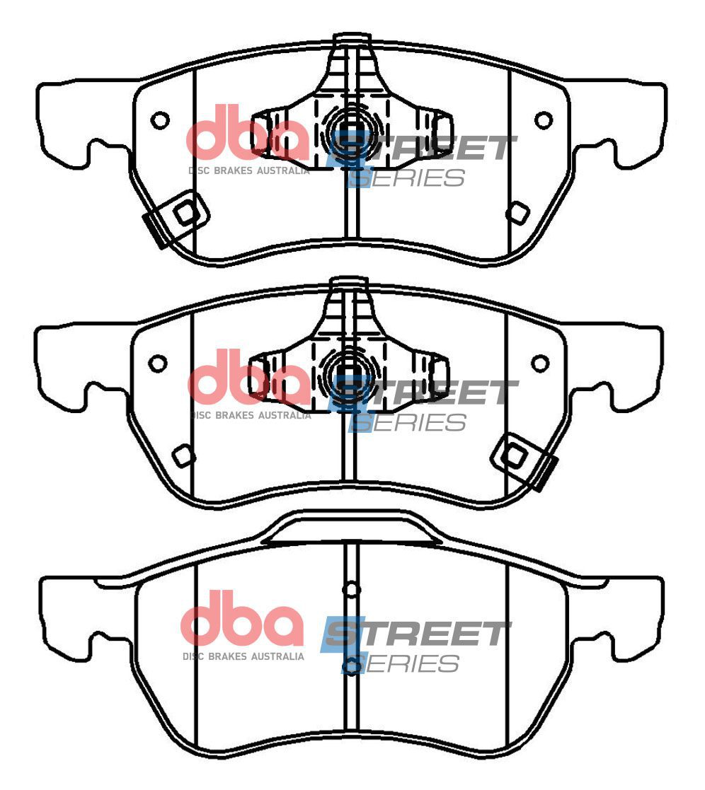 DBA Brake Pads Set - Street Series - DB15064SS