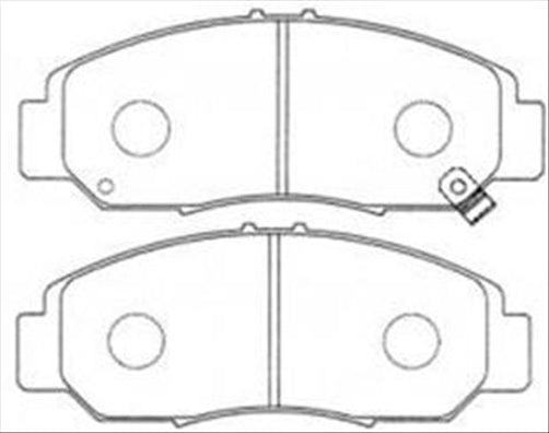Remsa FRONT DISC BRAKE PADS - HONDA ACCORD CL 03-DB1515 UC