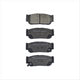 FARGO REAR BRAKE PADS KIA SORRENTO 2003- DB1673F