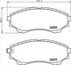 PROSELECT FRONT BRAKE PADS - FORD RANGER MAZDA BT50 CERAMIC 06-