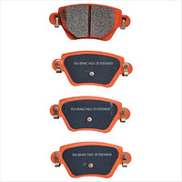 FARGO REAR BRAKE PADS FORD MONDEO 00- (328.0) DB1697FP