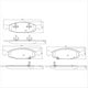 FARGO FRONT BRAKE PADS CHEROKEE JEEP GRAND CHEROKEE -20 DB1715FP