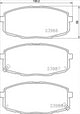 PROSELECT FRONT BRAKE PADS - HYUNDAI i30 CERAMIC 07-