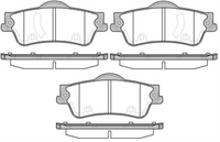 XP REAR DISC BRAKE PADS - HOLDEN COMMODORE VE 06-