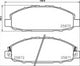 PROSELECT FRONT DISC BRAKE PADS - NISSAN URVAN E25 CERAMIC 06-