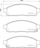 XP FRONT DISC BRAKE PADS - MITSUBISHI TRITON 05-09