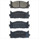 FARGO FRONT BRAKE PADS TOYOTA CAMRY/AURION ACV40 06- ( DB1800F
