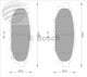 Bosch REAR BRAKE PADS SUBARU FORESTER S13 DB1803BL