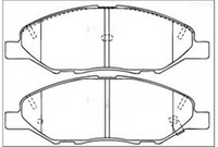 XP FRONT DISC BRAKE PADS - NISSAN TIIDA  05-
