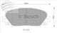 Bosch FRONT BRAKE PADS VARIOUS VEHICLES DB1820BL