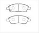 PROSELECT FRONT DISC BRAKE PADS - NISSAN TIIDA CERAMIC 06-