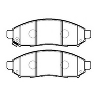 XP FRONT DISC BRAKE PADS - NISSAN PATHFINDER R51 05-