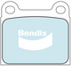 XP REAR DISC BRAKE PADS - ALFA -86 BMW MERCEDES -74 VOLVO