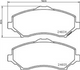 Bendix FRONT DISC BRAKE PADS - DODGE NITRO JOURNEY JEEP WRANGLER 07-