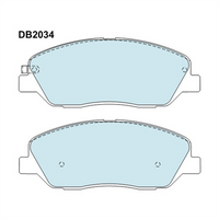 HI-Q FRONT BRAKE PADS HYUNDAI KIA - DB2034 58101 2WA00