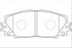 Remsa FRONT DISC BRAKE PADS -  TOYOTA PRIUS 1.8 HYBRID 09- DB2159 E