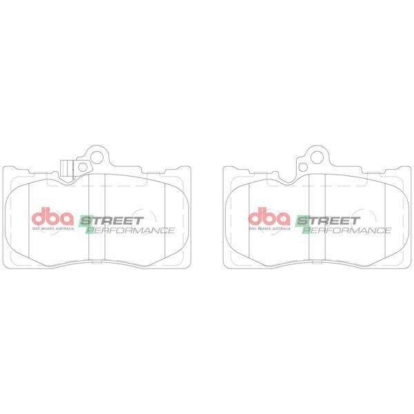 DBA Brake Pads Set - Street Performance - DB2255SP