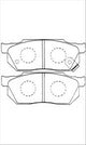 PROSELECT FRONT DISC BRAKE PADS - HONDA ACCORD CERAMIC 82-86