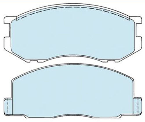 FRONT DISC BRAKE PADS - TOYOTA LITE ACE AKEBONO 82-92 DB306XP