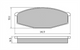 Bendix FRONT DISC BRAKE PADS - NISSAN PATROL 80-98