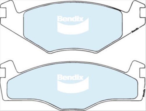 Remsa FRONT DISC BRAKE PADS - AUDI / VW PASSAT 84-88 DB400 E