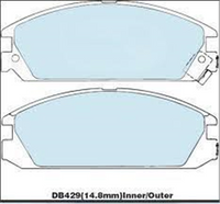 XP FRONT DISC BRAKE PADS - HONDA ACCORD CA1,CA2 85-87