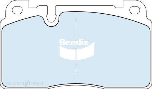 FRONT BRAKE PADS BENDIX EURO POR 95B 14> DB2743-EURO+