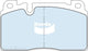FRONT BRAKE PADS BENDIX EURO POR 95B 14> DB2743-EURO+