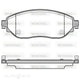 BRAKE PADS FRONT MITSUBISHI RENAULT TRAFIC 15> P17173.08