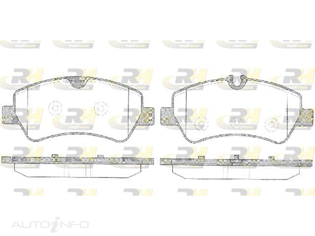D/PAD RR FORD TRANS 2012-136.9*58.5 60.8*17.6 - RDB1521-00-RH