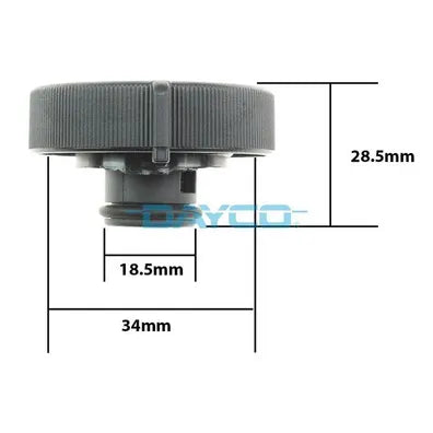 COOLANT EXPANSION RECOVERY TANK CAP DRC038