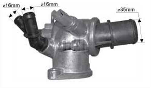 DAYCO THERMOSTAT 88 DEGREES C - 190 DEGREES F DT116D