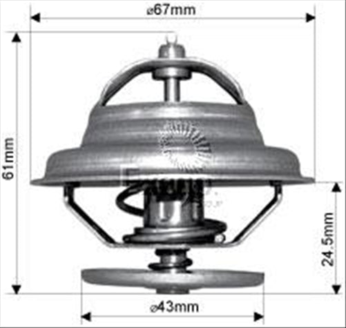DAYCO THERMOSTAT 82 DEGREES C - 180 DEGREES F DT32A
