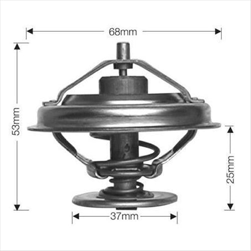 DAYCO THERMOSTAT 68MM 89 DEGREES C - 192 DEGREES F DT35G
