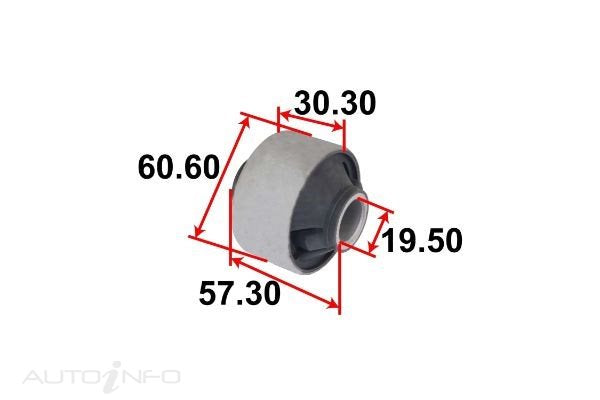 FRONT LOWER ARM REAR LOWER BUSH SUBARU - 03-31015