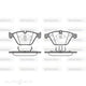 WOKING FRONT DISC PAD SET BMW - P9573.00