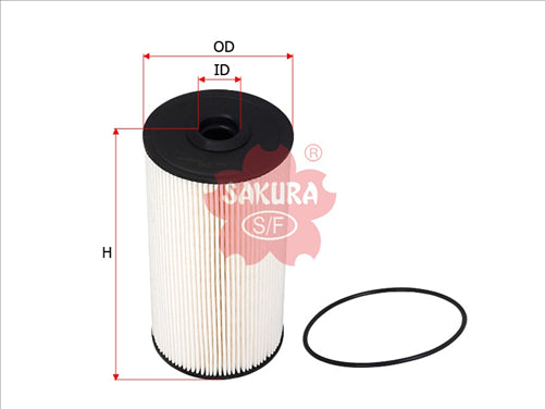 Sakura FUEL FILTER FITS WCF132 8980924811 EF-15130