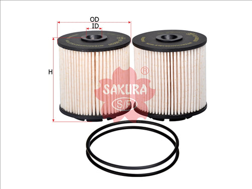 Sakura FUEL FILTER FITS R2745P WCF195 95492920 EF-65020-S