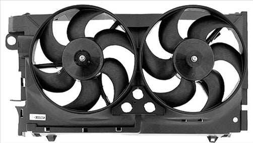 JAYAIR FAN PEUGEOT 306 4/97-12/02 RADIATOR & CONDENSER FAN ASSY EF1166