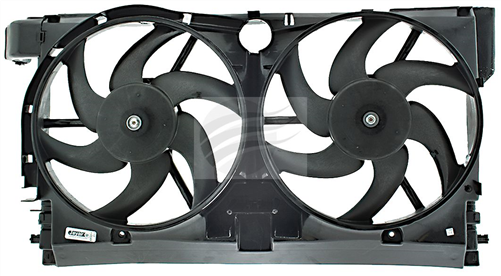JAYAIR FAN PEUGEOT 406 97-02 RADIATOR AND CONDENSER DUAL ASSY EF1211