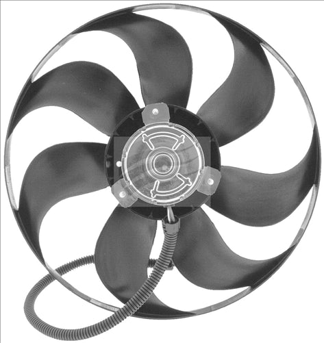 HELLA FAN ASSY RADIATOR VW POLO III GOLF AUDI TT 9/98&gt; 345mm EF1216