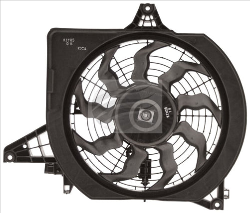 FAN ASSY CONDENSER HYUNDAI iLOAD TQ 2.4L DSL 2/08-8/12 EF1386