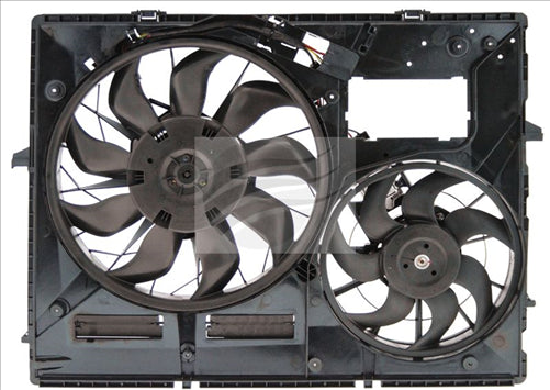 FAN ASSY DUAL AUDI Q7 4L 07-ON VW TOUAREG 07-ON EF1435