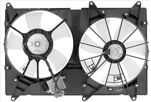 DENSO FAN ASSY TOYOTA KLUGER MCU28 8/03- EF2196