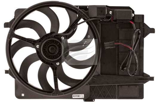 JAYAIR FAN ASSY RADIATOR MINI COOPER R50 3/03-11/06, R53 5/02-2/07 EF6516