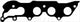ACL EXHAUST MANIFOLD GASKET MAZDA LFDE 2002- EM3305