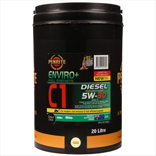 Penrite Enviro+ C1 5W-30 Engine Oil 20L