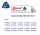 EVACUT 9.50 HSS JOBBER TWIST DRILL