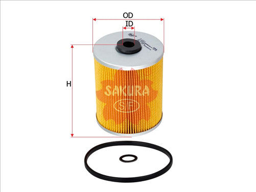 Sakura FUEL FILTER FITS SFF6841 FF5360 F-1011
