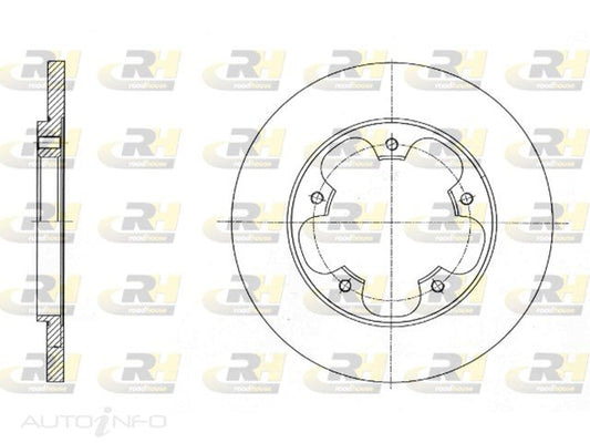 DISC ROTOR REAR FORD TRANSIT 13>18308*16*13 25.6HT 122.5id 5STUD - DR9950S-RH